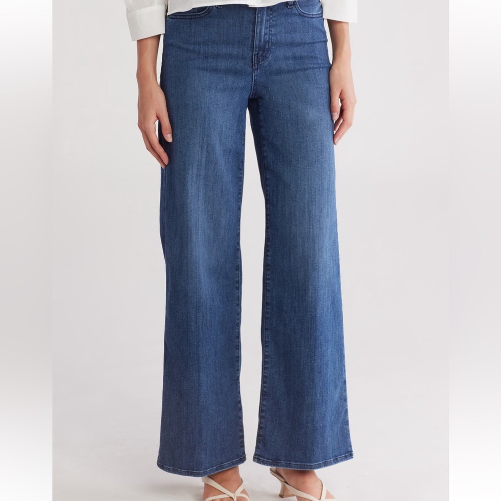 Frame Le Slim Palazzo High Waist Wide Leg Jeans